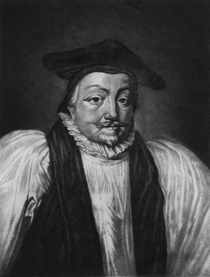 Archbishop William Laud (1573-1645) illustration from 'Portraits of Characters Illustrious in British History', engraved by Richard Eralom (1743-1822) and Charles Turner (c.1773-1857) (mezzotint)