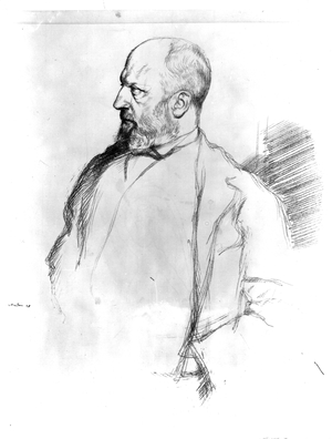 Henry James (1843-1916), 1898 (pencil on paper)