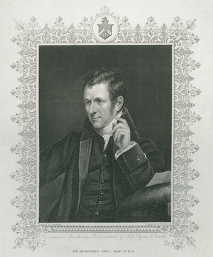 Sir Humphry Davy (1778-1829) (litho)
