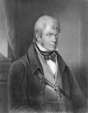 Portrait of Walter Scott (engraving)