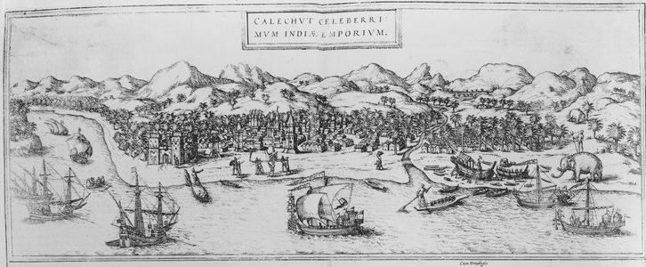 Calcutta, the Most Famous Port in India (engraving)