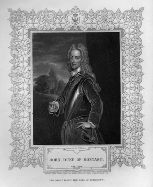 Portrait of John Duke of Montagu (engraving)