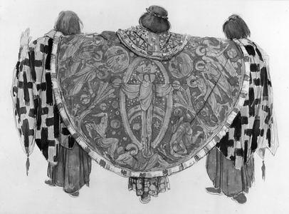 Costume design for Parsifal, c.1910 (w/c on paper)