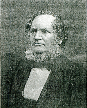 Edward Henry Smith Stanley, Lord Stanley, engraved after a photograph by Samuel A. Walker. c.1865 (engraving)