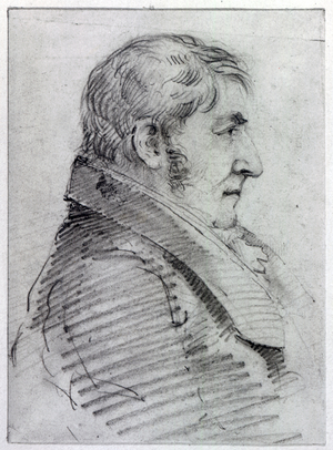 Joseph Mallord William Turner (pencil on paper)