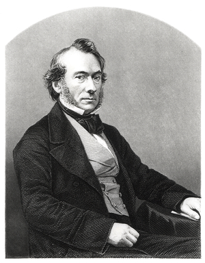 Richard Cobden (1804-65) (engraving)