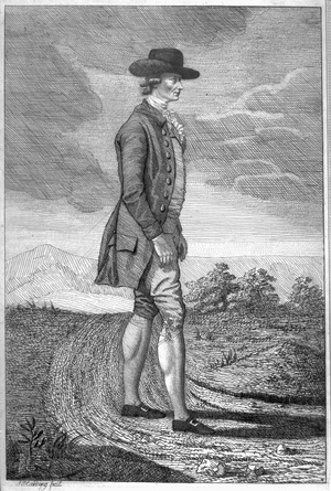 Foster Powell, from 'The Book of Wonderful Characters' published in 1869 (engraving)