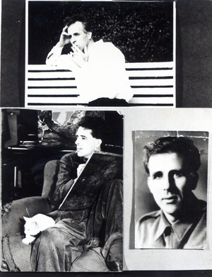 Mervyn Peake (b/w photo)