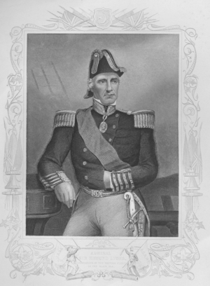 Portrait of Lord Edmund Lyons (engraving)