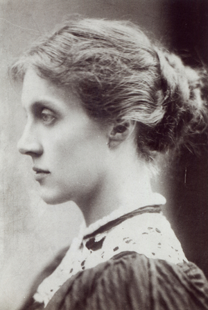 Stella Duckworth, 1895 (b/w photo)