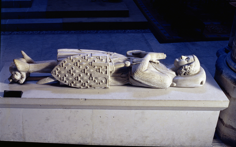 Effigy of Robert II, Count of Artois (1250-1302), 1317 (stone)