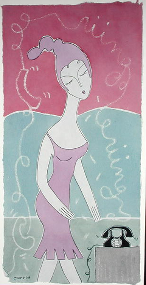 Deu ser per a mi (w/c on paper)