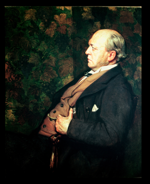 Portrait of Henry James (1843-1916) 1908 (oil on canvas)