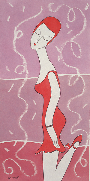 Charleston (w/c on paper)