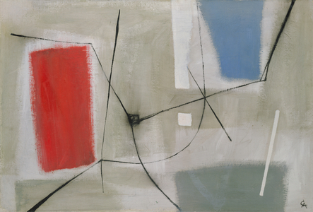 Composition #55/9 1955 (oil on canvas)