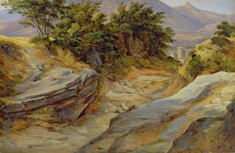 Italian Mountain Landscape, c.1824 (w/c on paper)