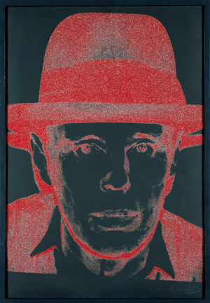 Joseph Beuys (1921-86), 1980 (screenprint on cardboard)