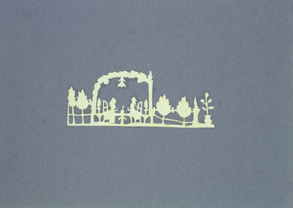 Arbour (collage on paper)