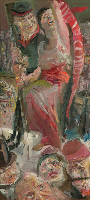 The Paris Commune, left hand panel, 1979 (oil on canvas) (see 153528 and 148295)