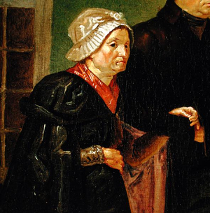 Magdalena Dorothea Runge (1737-1818) from 'The Parents of the Artist' (small version)