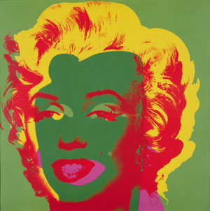 Marilyn, 1967 (screen print on paper)