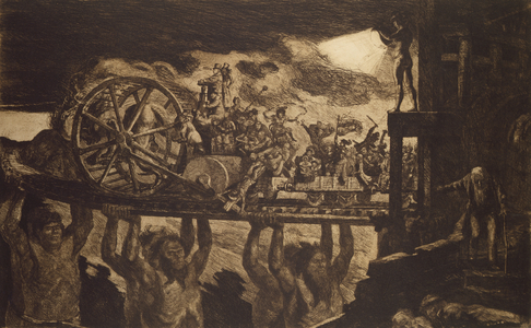 Journey in the 20th Century (engraving)