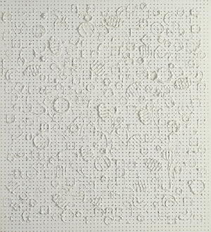 Untitled, from Academy Works, 1962-65 (mixed media on hardboard)
