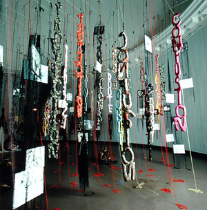 Hanging installation (probably another view of 179579)