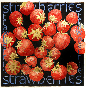 Strawberries (w/c on paper)