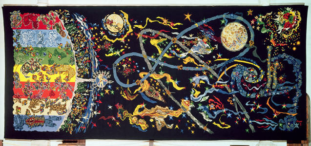 La Conquete de l'Espace, from 'Le Chant du Monde', 1960 (tapestry)