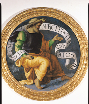 The Prophet Isaiah, c.1512-17 (oil on panel)