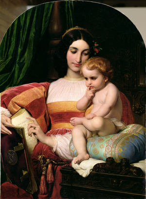 The Childhood of Pico della Mirandola (1463-94) 1842 (oil on canvas)