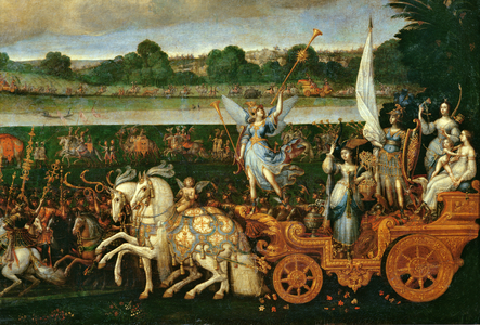 Earth, detail of the right hand side, c.1640-41 (oil on canvas)