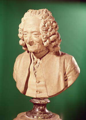 Bust of Voltaire (1694-1778) 1778