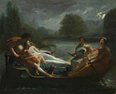 The Dream of Happiness, after 1819 (oil on fabric)