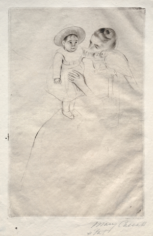Hélène of Septeuil, c. 1891 (drypoint)