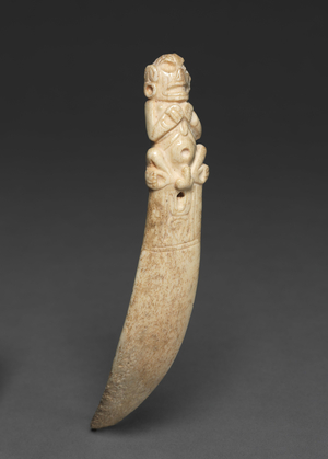 Spatula, 900-1492 (manatee bone)