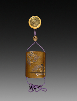 Inro, second half of the 18th century (lacquer)