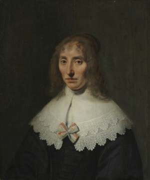 Portrait of a Woman, 1646 (oil on wood)