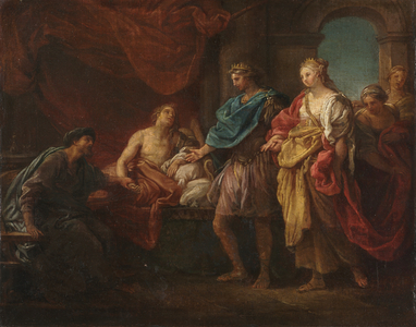 Study for "Antiochus and Stratonice", c.1746 (oil on canvas)
