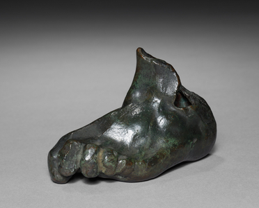 Model of a Foot (left foot), c. 1880-1917 (bronze)