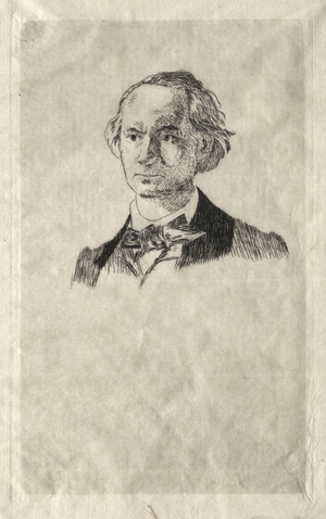 Charles Baudelaire, 1865 (etching)