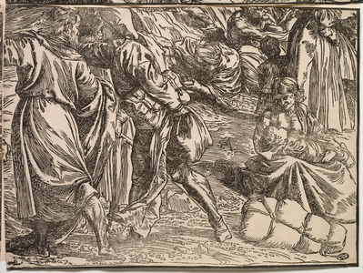 The Submersion of Pharaoh's Army in the Red Sea, 1514-15(printed 1549) (woodcut)