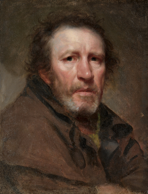 "Old Pat," The Independent Beggar, c. 1819 (oil on wood)