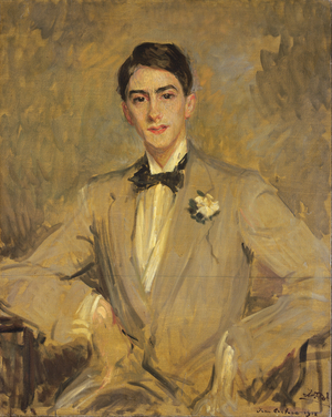 Study for a Portrait of Jean Cocteau, 1912 (oil on canvas)