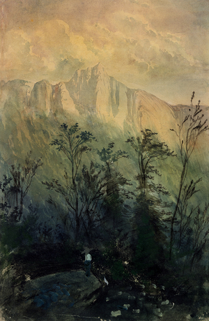 Landscape in the Vosges, c.1883 (oil on canvas)