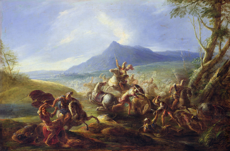 Battle Scene, before 1680 (oil on canvas)