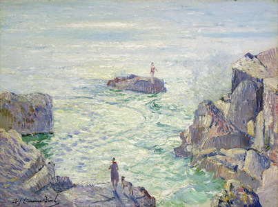 Lamorna Cove (oil on canvas)