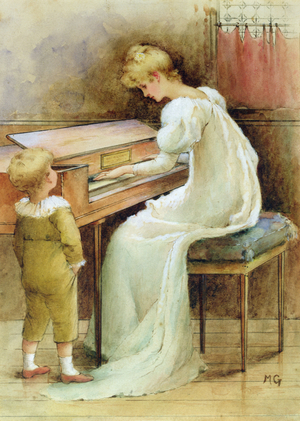 By Particular Desire (w/c on paper)