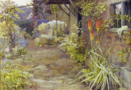Torch Lilies, 1910 (w/c on paper)
